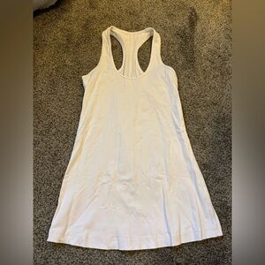 Lululemon White Racer Back Tank